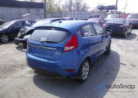 2011 Ford Fiesta Ses from USA, damaged, VIN 3FADP4FJ5BM171112
